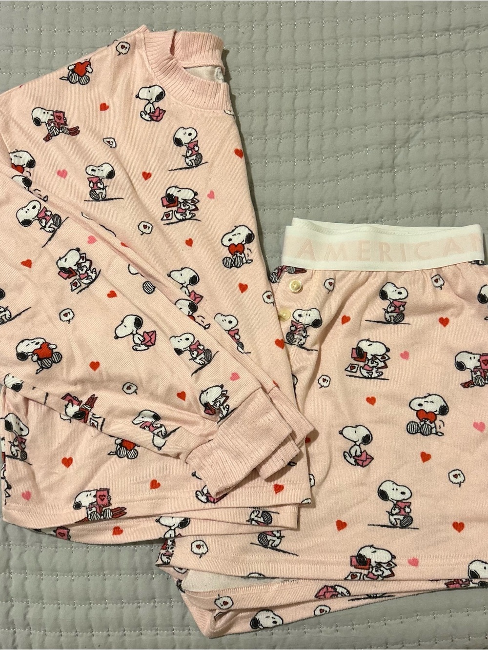 American Eagle Snoopy PJ sets